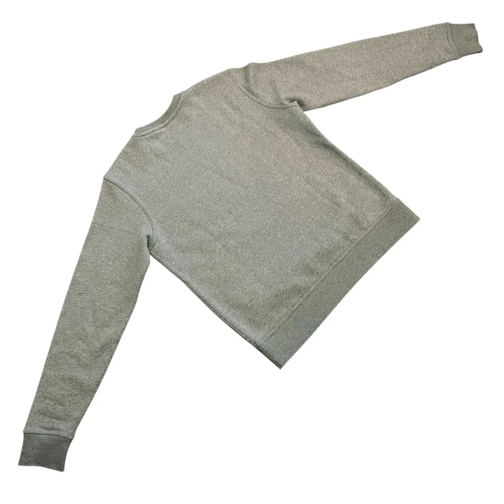 Nike Men's Grey Solo Swoosh Soft Fleece Crew Sweatshirt‎ 611467-063 Medium